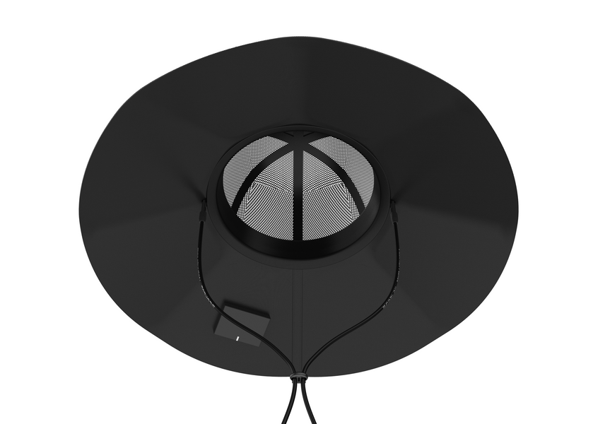 Солнечная шляпа EcoFlow Solar Hat 12W - Черная EFPowerHat-L-XL фото