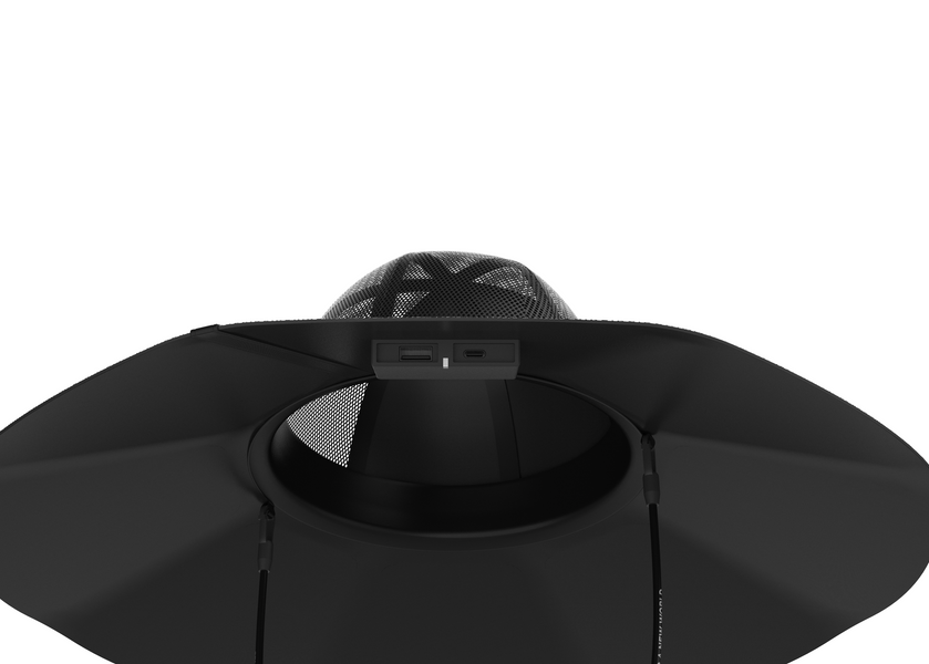 Солнечная шляпа EcoFlow Solar Hat 12W - Черная EFPowerHat-L-XL фото
