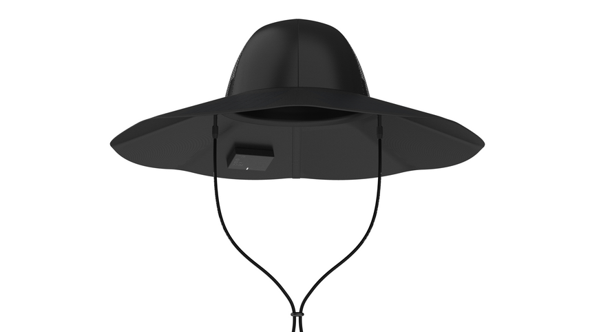 Солнечная шляпа EcoFlow Solar Hat 12W - Черная EFPowerHat-L-XL фото