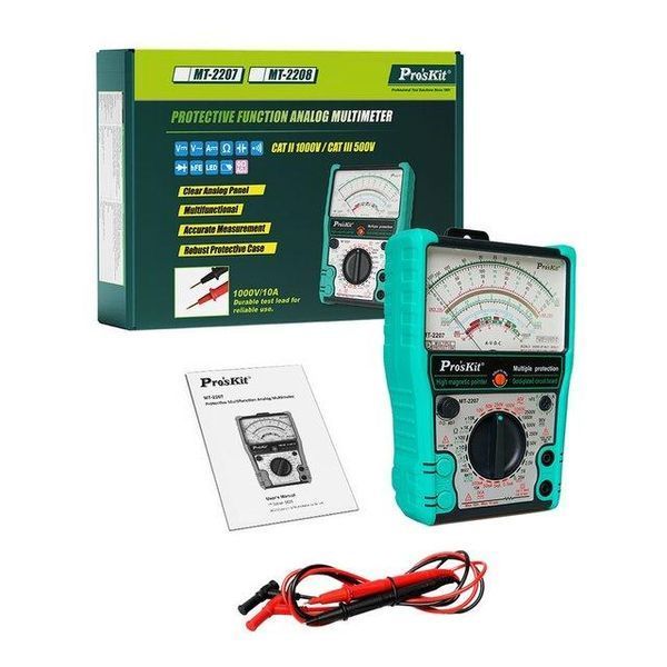 Аналоговый мультиметр Pro'sKit MT-2207 MT-2207 фото