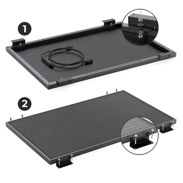 Система креплений EcoFlow Rigid Solar Panel Mounting Feet AKIT-MS331 фото