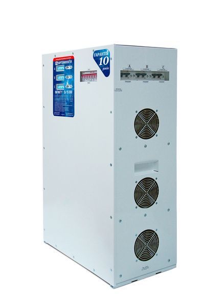 Трифазний стабілізатор напруги Укртехнологія INFINITY 3&times;15000 INFINITY3&times;15000 фото
