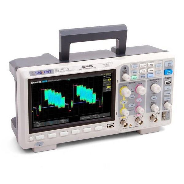 Фосфорний цифровий осцилограф SIGLENT SDS1202X-E SDS1202X-E фото