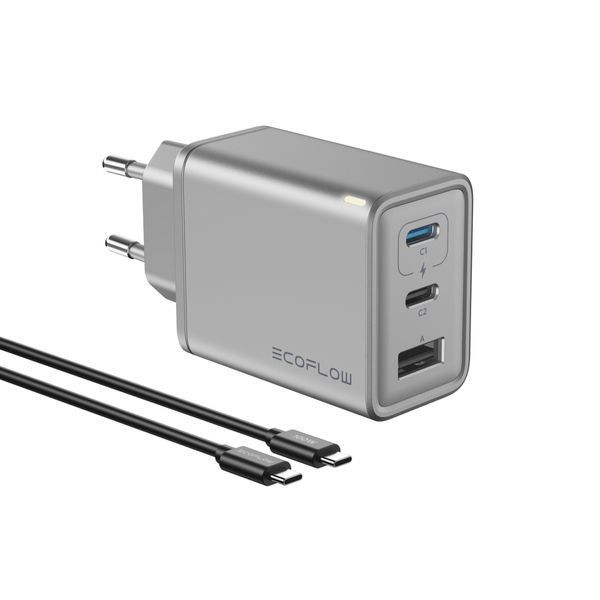 Зарядное устройство EcoFLow RAPID Charger 65W EFA-65W-GAN-CHARGER-EU фото