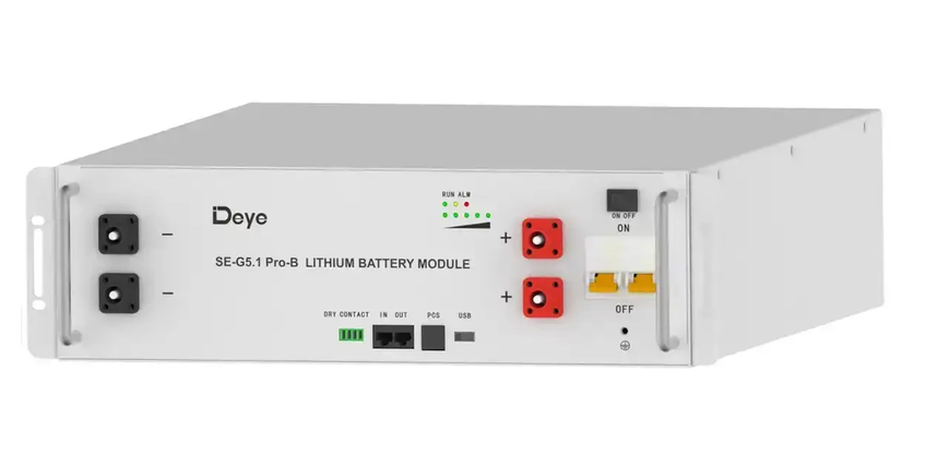 Комплект безперебійного живлення Гібридний інвертор Deye SUN-5K-SG05LP1-EU 5kW + Deye SE-G5.1Pro-B SUN5KSG03LP1EU5kSEG51 фото