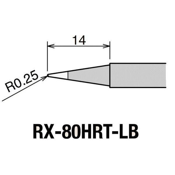 Паяльне жало GOOT RX-80HRT-LB RX-80HRT-LB фото