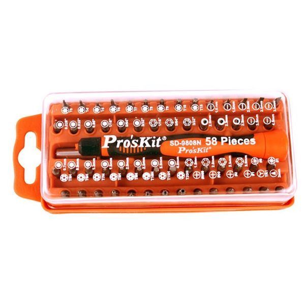 Отвертка Pro'sKit SD-9808N с набором бит SD-9808N фото
