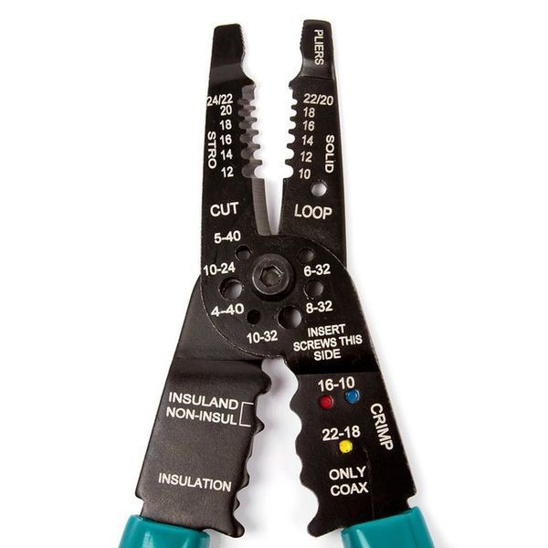 Кліщі для обтискання та зачищення Pro'sKit CP-412G CP-412G фото