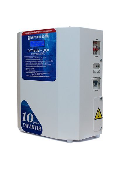 Стабілізатор напруги Укртехнологія OPTIMUM 5000 OPTIMUM5000 фото