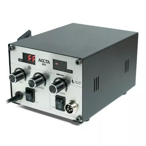 Термовоздушная паяльная станция Accta 401 (без паяльного жала) 401 Basic Kit фото