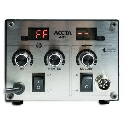 Термовоздушная паяльная станция Accta 401 (без паяльного жала) 401 Basic Kit фото