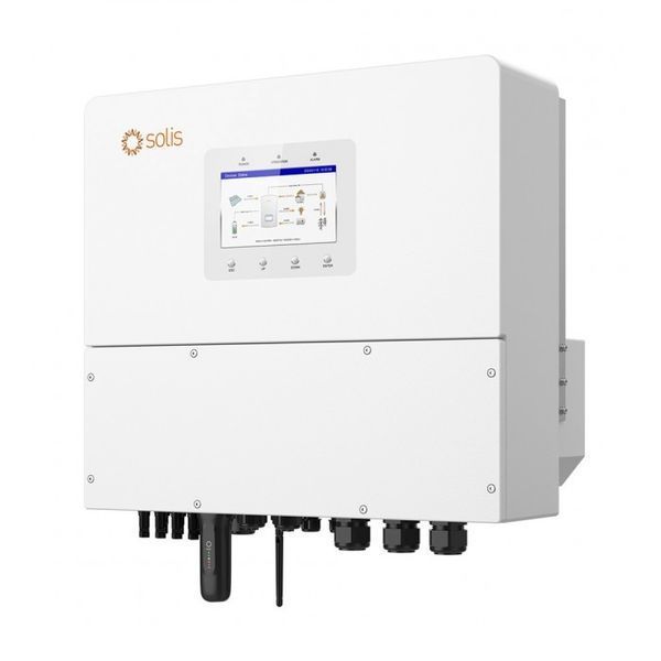 Трехфазный высоковольтный гибридный инвертор Solis S6-EH3P20K-H 20KW, 4 MPPT 2371379783 фото