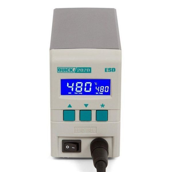 Индукционная станция для бессвинцовой пайки QUICK 202D ESD Quick 202D ESD фото
