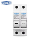 Тримач запобіжників TOMZN TOPV-30 2P 1100V DC для сонячних панелей PV систем TOMZNTOPV-302P1100VDC фото 1