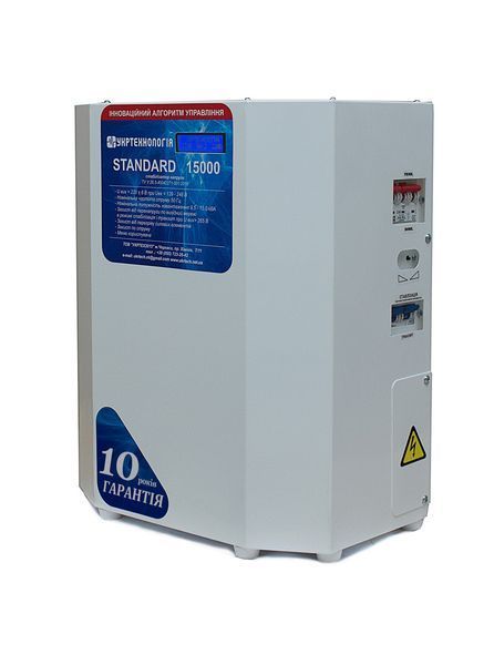 Стабілізатор напруги Укртехнологія STANDARD 15000 STANDARD15000 фото