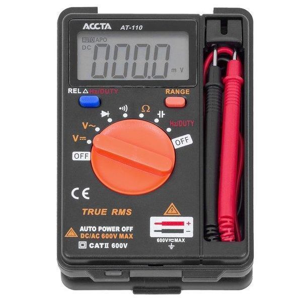 Кишеньковий цифровий мультиметр Accta AT-110 AT-110 фото