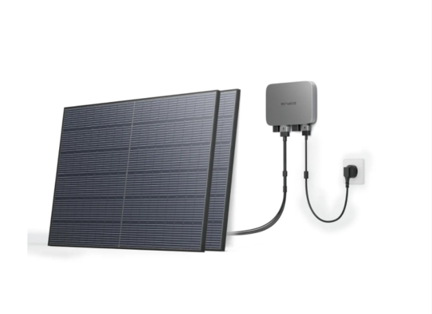 Комплект EcoFlow PowerStream - мікроінвертор 800W+ Power Kit Battery 2kWh EFPowerStreamMI-EU-800W/ZPTSP300-2-AKIT-4 фото