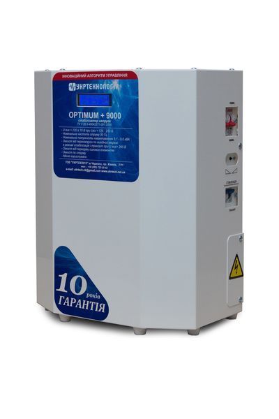 Стабілізатор напруги Укртехнологія OPTIMUM 9000 OPTIMUM9000 фото