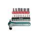 Двобічна рукоятка-тріскачка з насадками Pro'sKit 1PK-202A 1PK-202A фото 1