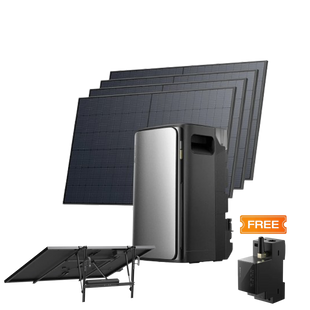 Комплект EcoFlow STREAM ULTRA/Solar Panel 4*400/Сонячний трекер EcoFlow Single Axis Solar Tracker/Розумний лічильник Smart Meter EFSTREAMULTRA800W-EU/EFSolar5*500W/EFA-DJUST/EFSTREAMULTRA800W-EU фото