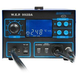 Термовоздушная паяльная станция WEP 992DA 917131 фото