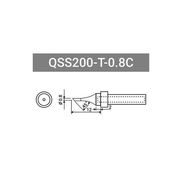 Паяльне жало Quick QSS200-T-0.8C 862542 фото