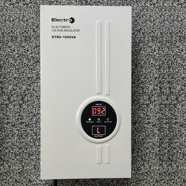 Электронный стабилизатор напряжения ElectrO DTRS-1000, 1 кВА dtrs1 фото