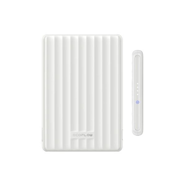 Повербанк EcoFlow RAPID Mag Power Bank 5000mAh белый EF-RAPIDQI1-5K-W-EU фото