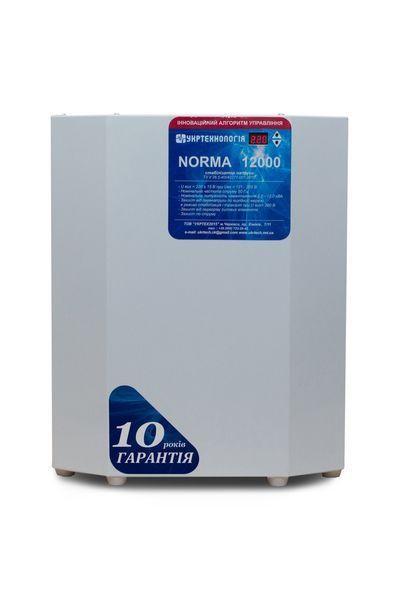 Стабілізатор напруги Укртехнологія NORMA 12000 NORMA12000 фото
